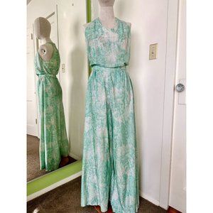 Vintage 1970s cloud silver disco set